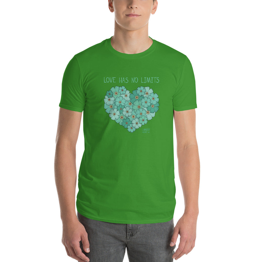 Men's Short Sleeve T-Shirt - Flower