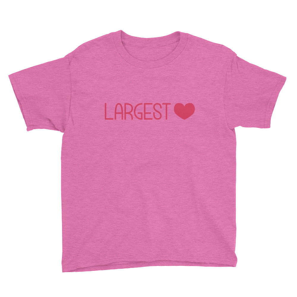 Youth Short Sleeve T-Shirt - Largest Heart