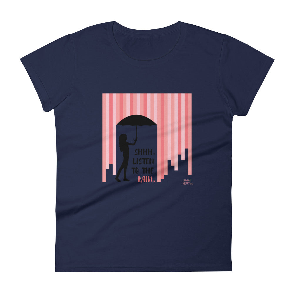 Women's Short Sleeve T-shirt - Rain