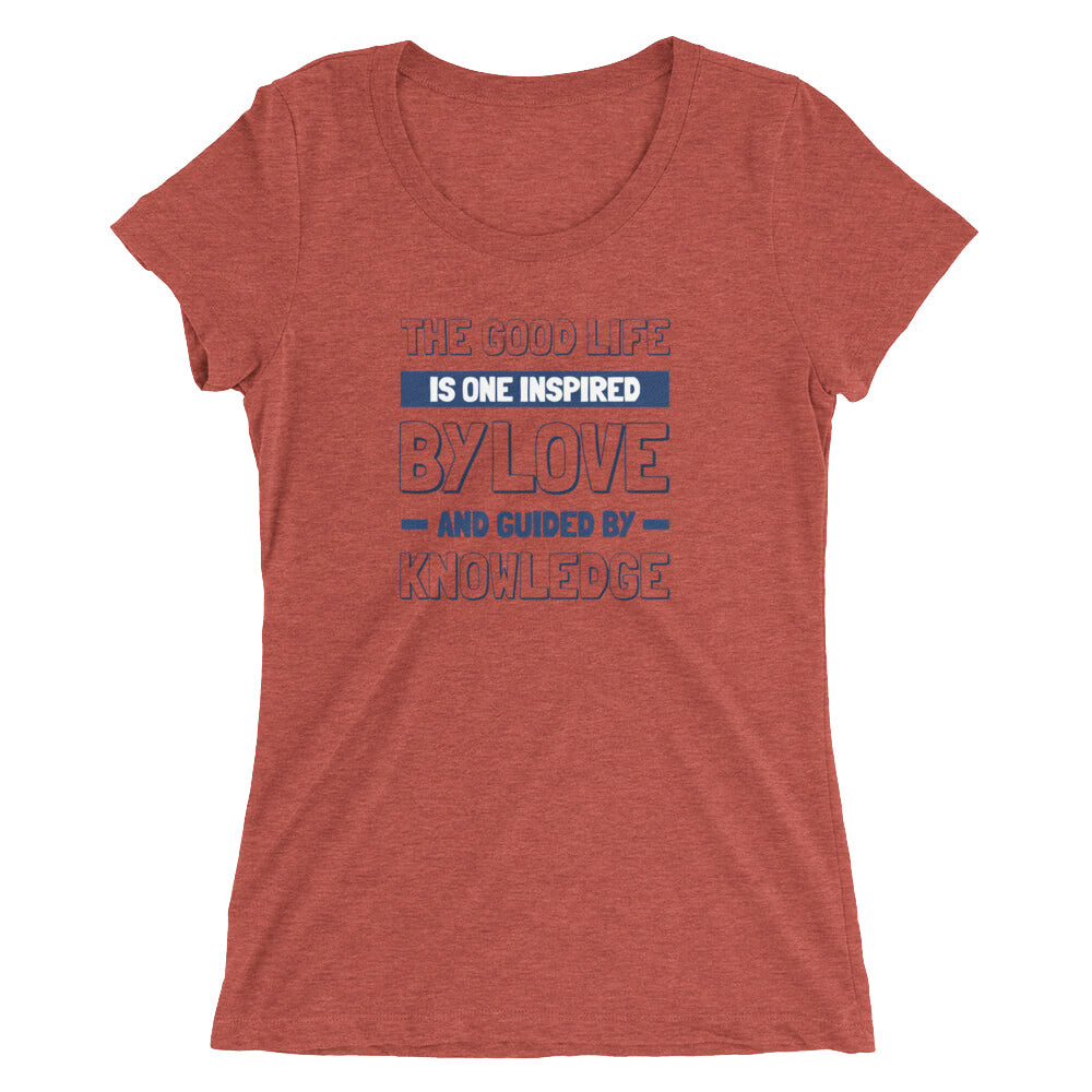 Ladies' Triblend Tee's - Good Life