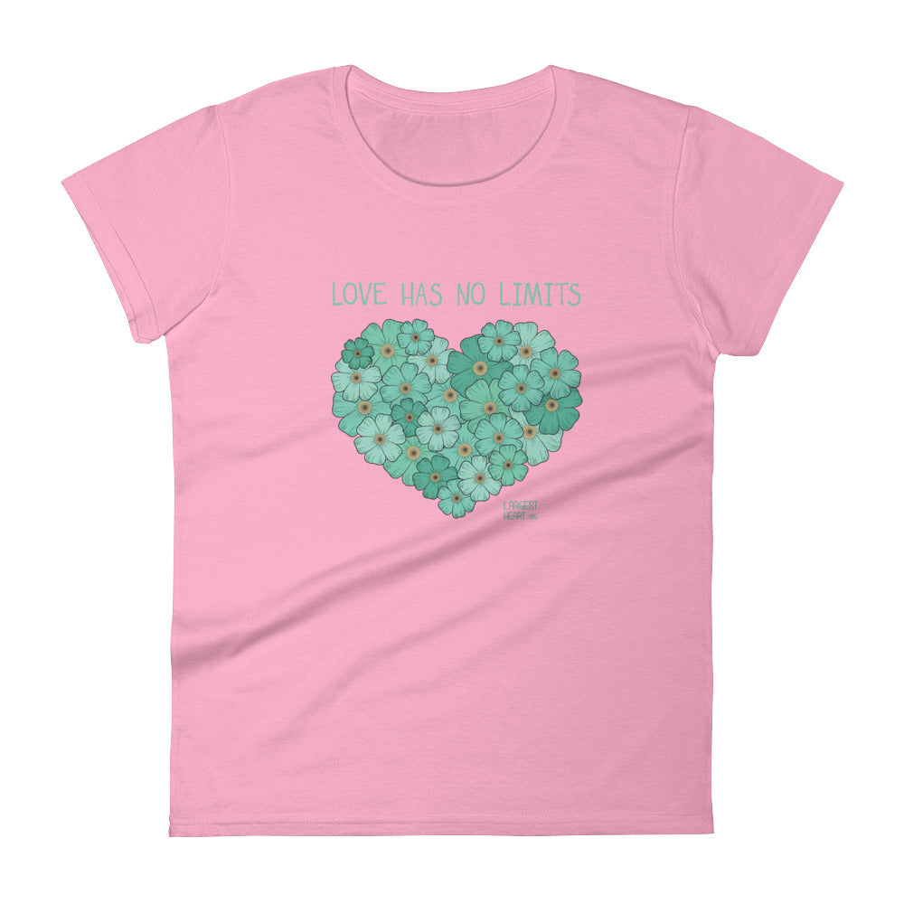 Women's Short Sleeve T-shirt - Flower