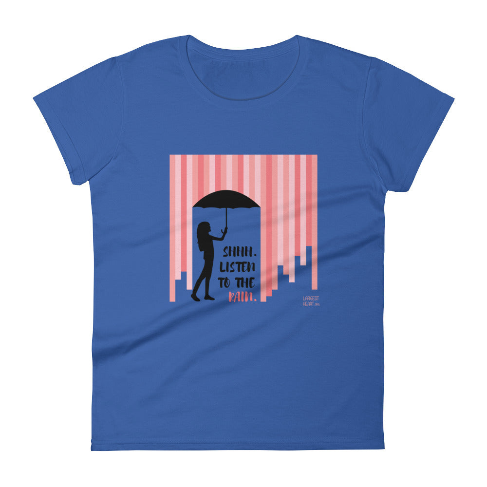 Women's Short Sleeve T-shirt - Rain