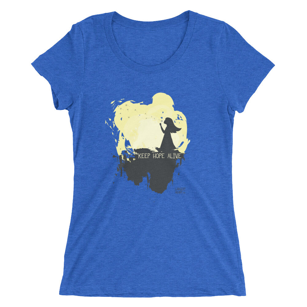 Ladies' short sleeve t-shirt - Keep Hope Alive