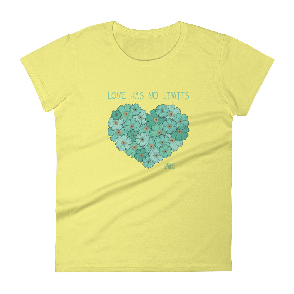 Women's Short Sleeve T-shirt - Flower