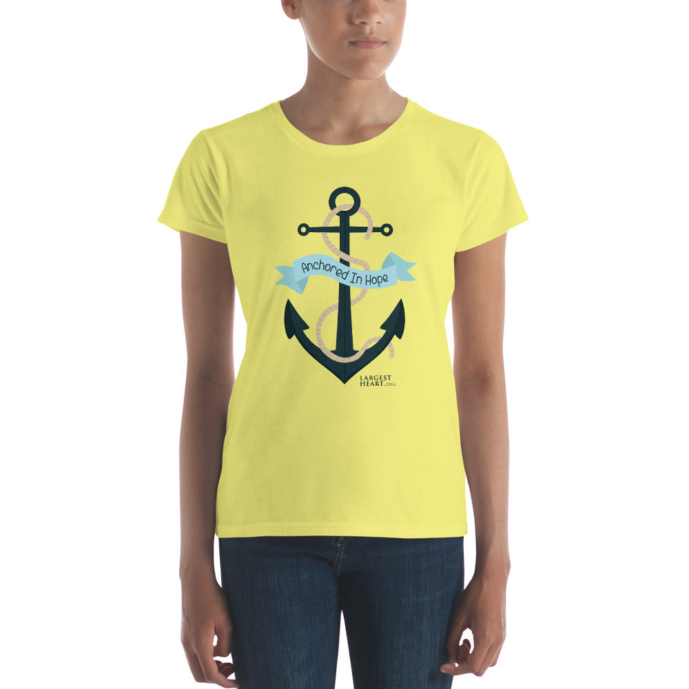 Women's Short Sleeve T-shirt - Anchored
