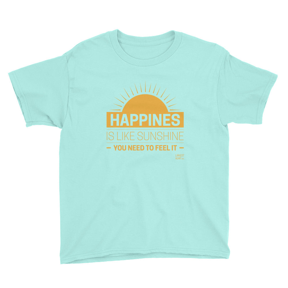 Youth Short Sleeve T-Shirt - Happiness