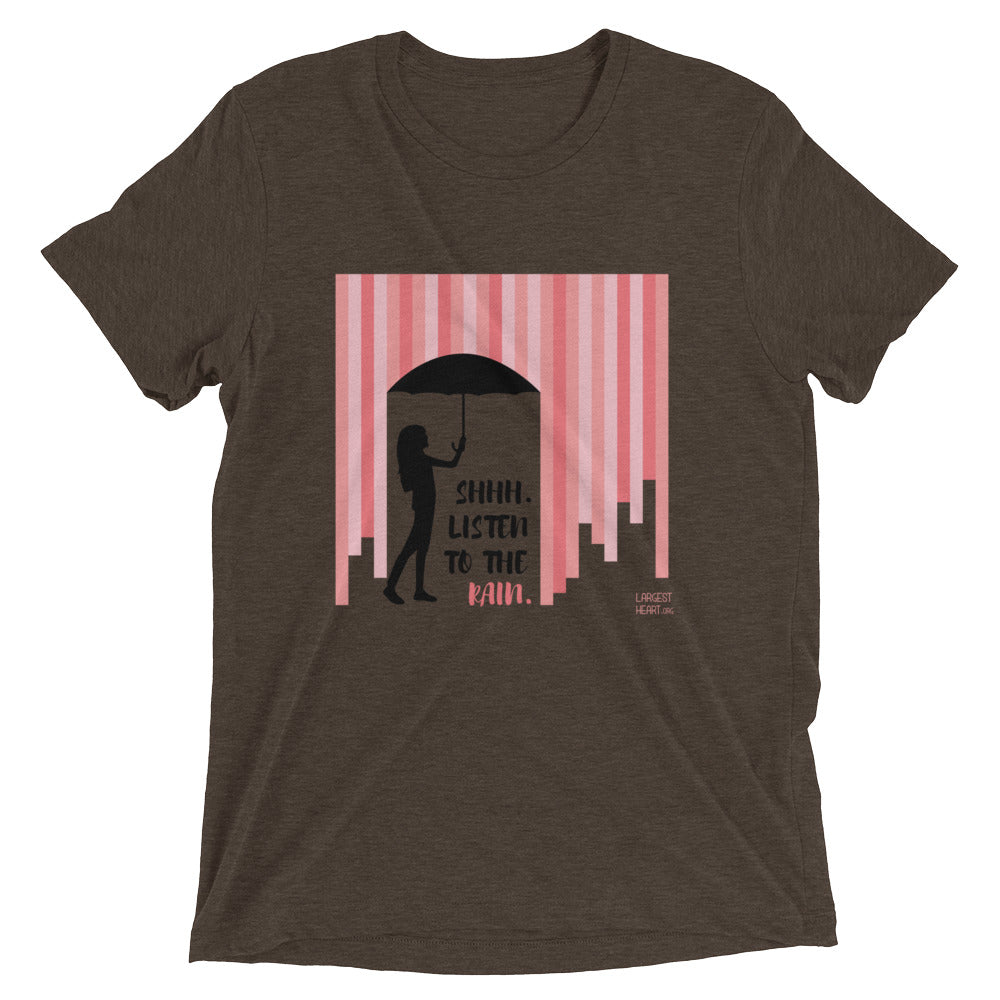 Triblend Short Sleeve T-shirt - Rain