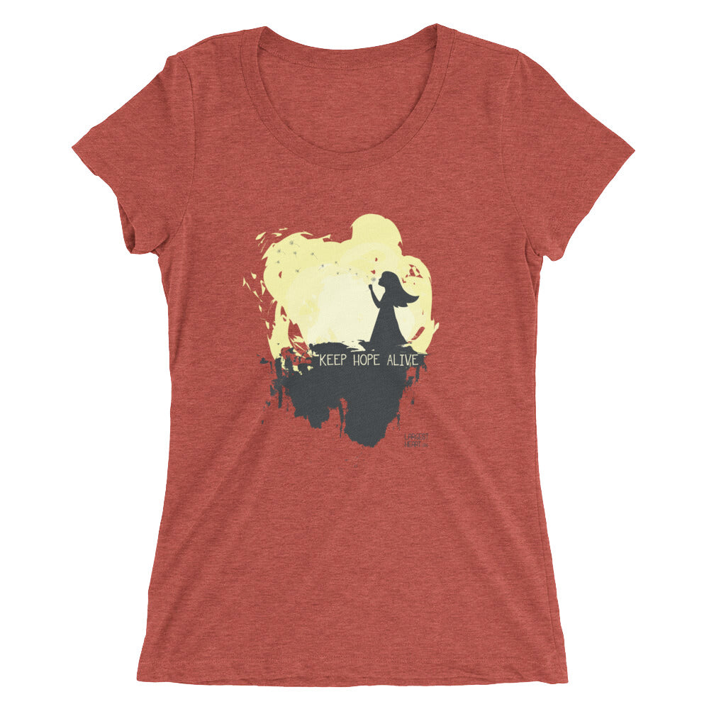 Ladies' short sleeve t-shirt - Keep Hope Alive