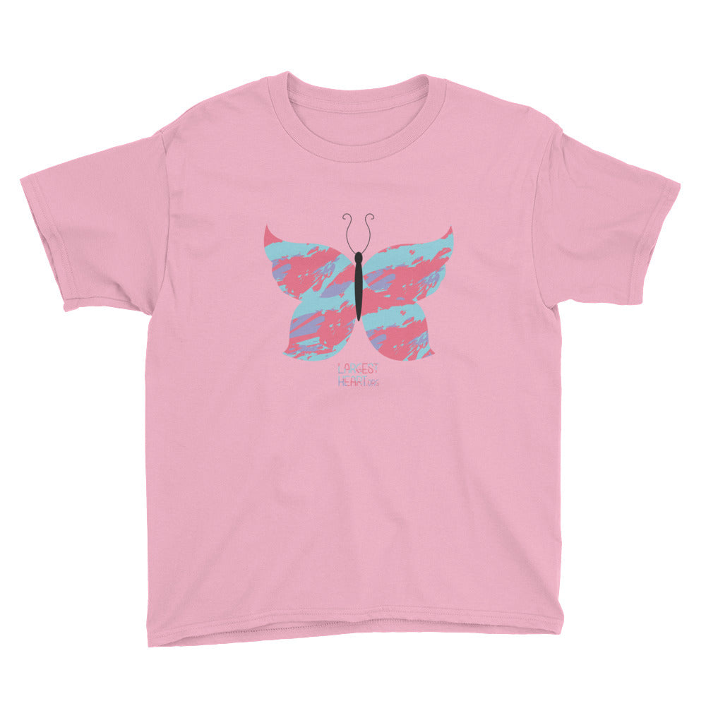 Youth Short Sleeve T-Shirt - Butterfly