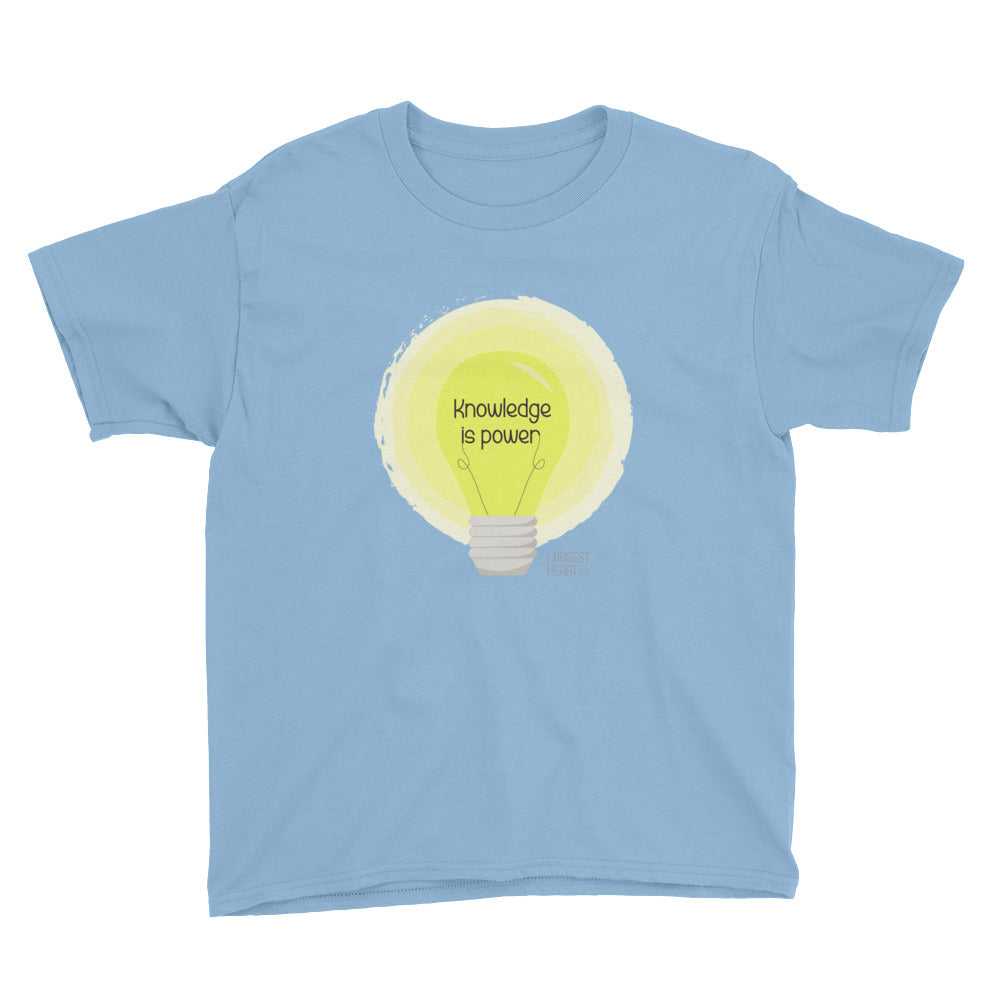 Youth Short Sleeve T-Shirt - Knowledge is Power