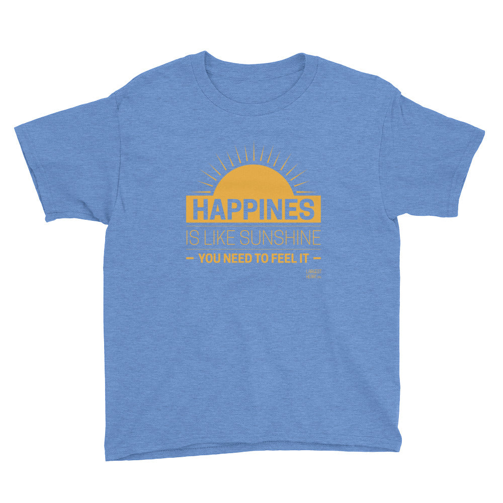 Youth Short Sleeve T-Shirt - Happiness