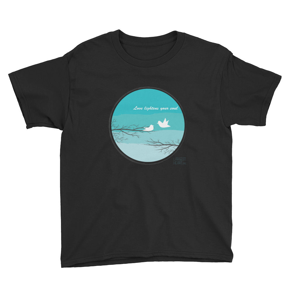 Youth Short Sleeve T-Shirt - Love Lightness the Soul