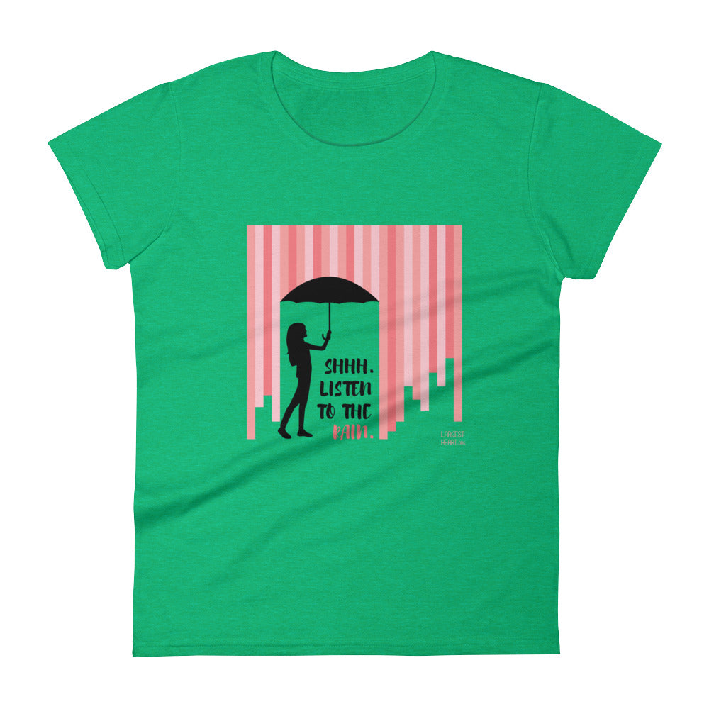 Women's Short Sleeve T-shirt - Rain