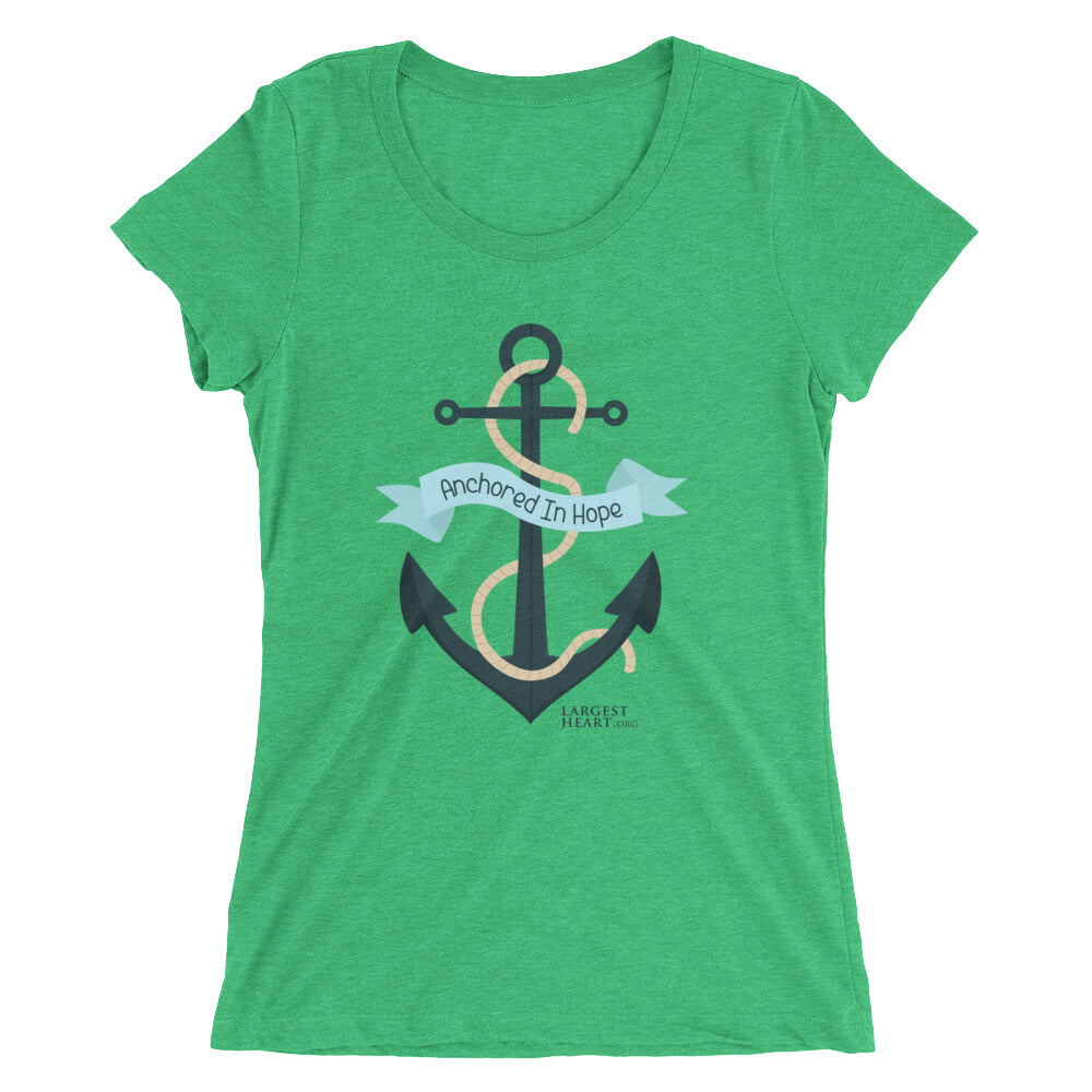 Ladies' short sleeve t-shirt - Anchored