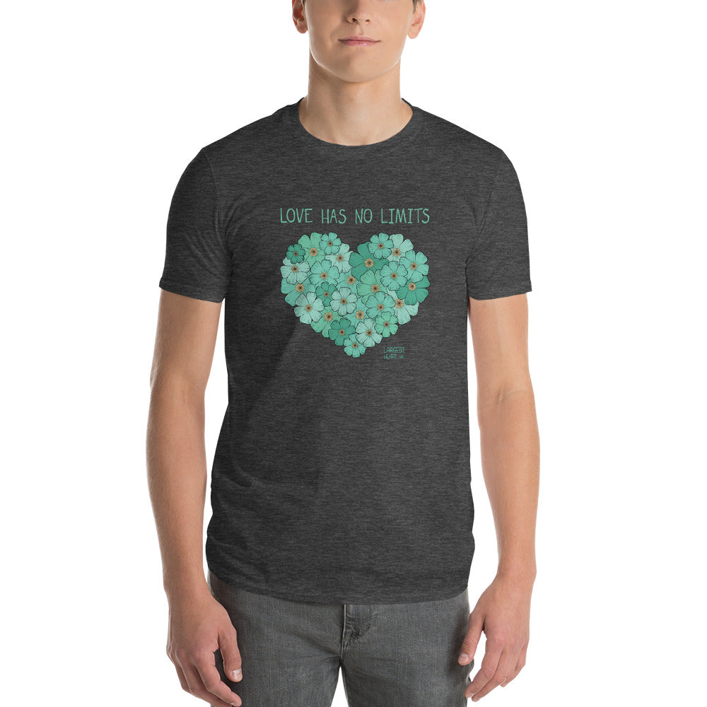 Men's Short Sleeve T-Shirt - Flower