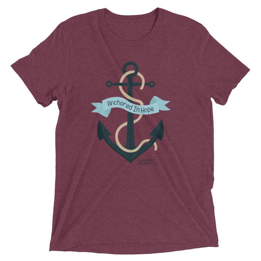 Triblend Short Sleeve T-shirt - Anchored