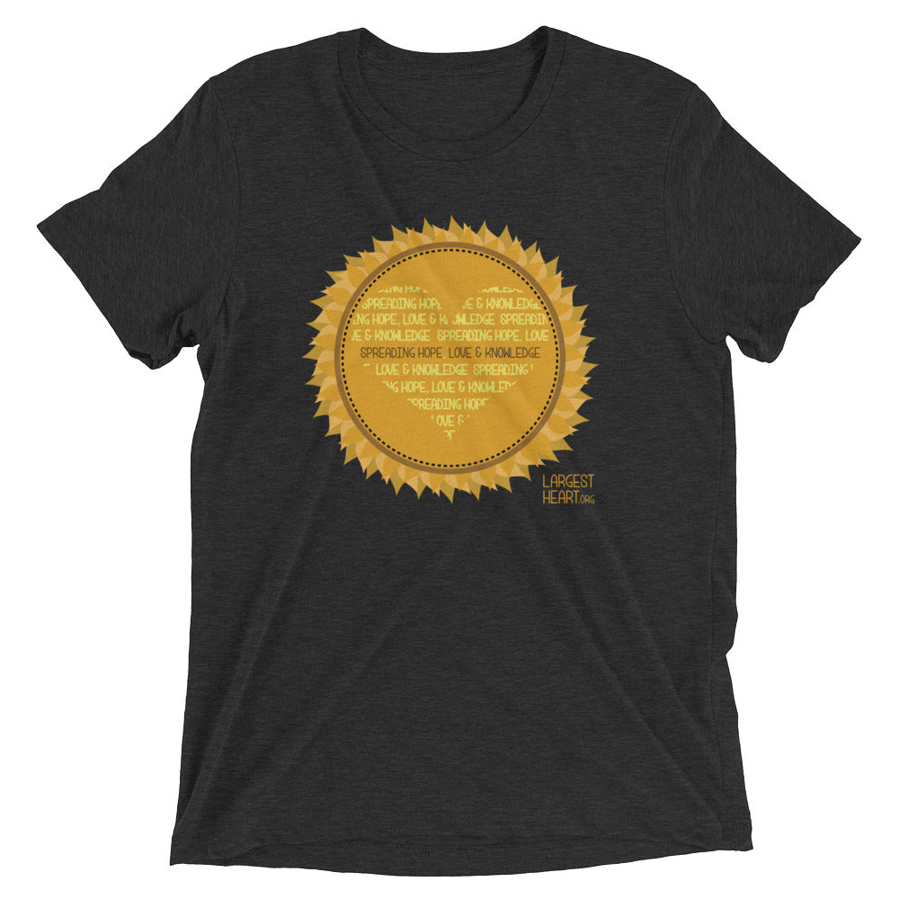 Triblend Short Sleeve T-shirt - Sunflower