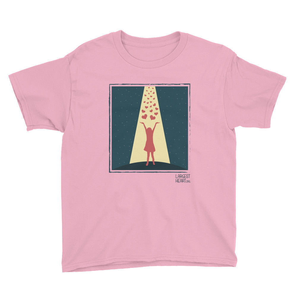 Youth Short Sleeve T-Shirt - Hearts from Heaven