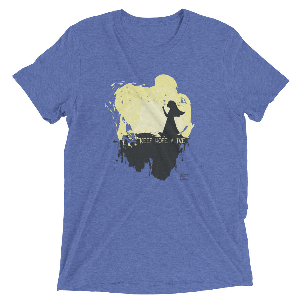 Triblend Short Sleeve T-shirt - Keep Hope Alive