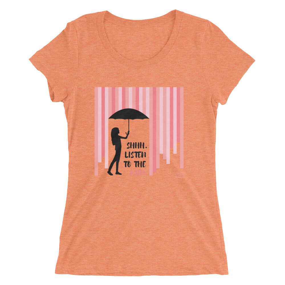Ladies' short sleeve t-shirt - Rain