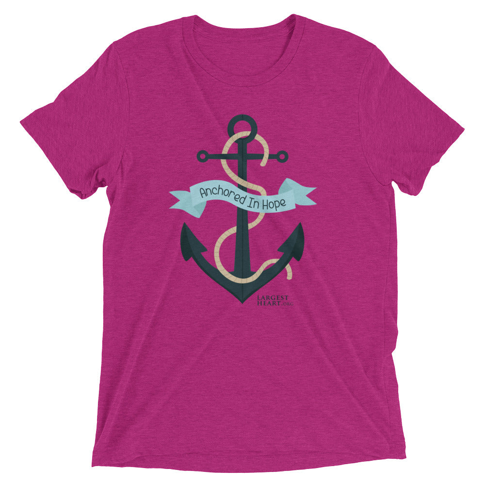 Triblend Short Sleeve T-shirt - Anchored