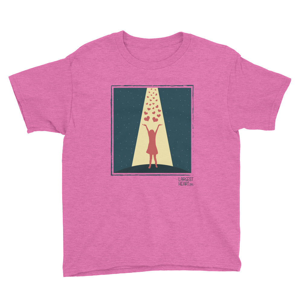 Youth Short Sleeve T-Shirt - Hearts from Heaven