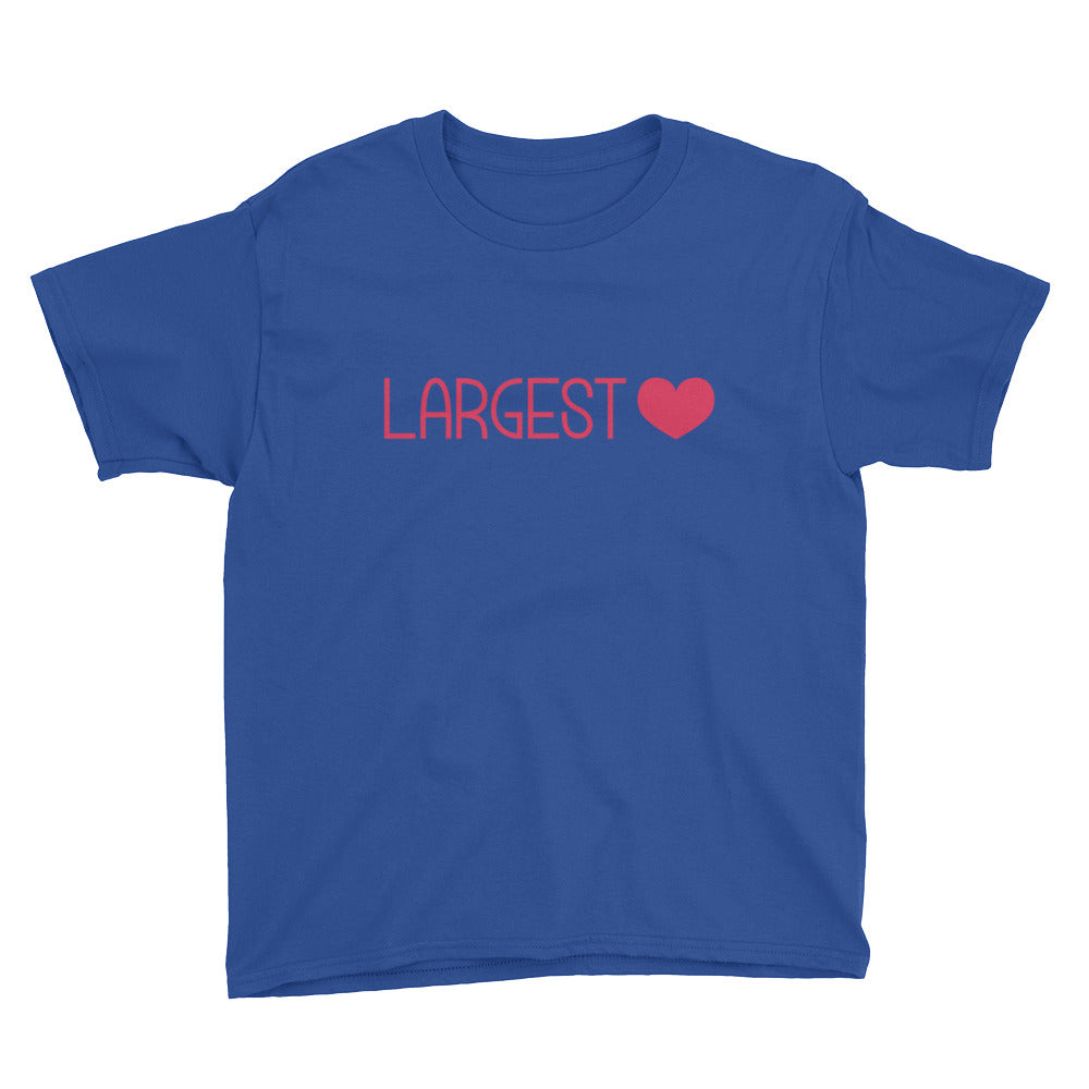 Youth Short Sleeve T-Shirt - Largest Heart