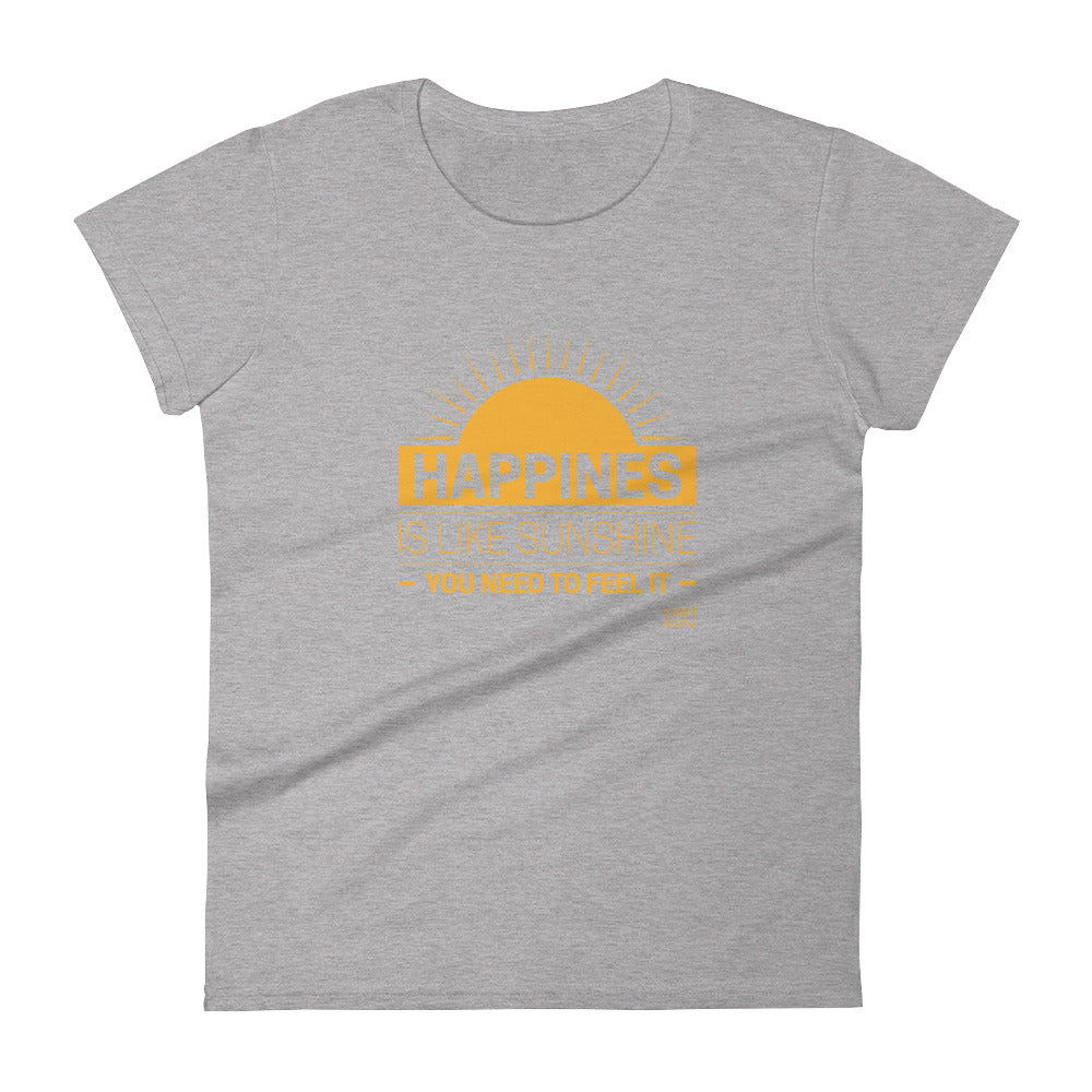 Women's Short Sleeve T-shirt - Happiness
