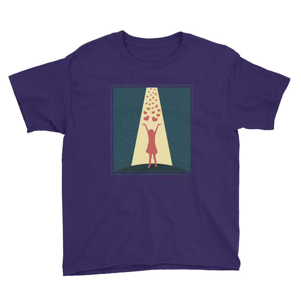 Youth Short Sleeve T-Shirt - Hearts from Heaven