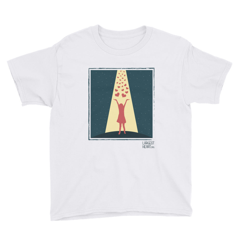 Youth Short Sleeve T-Shirt - Hearts from Heaven