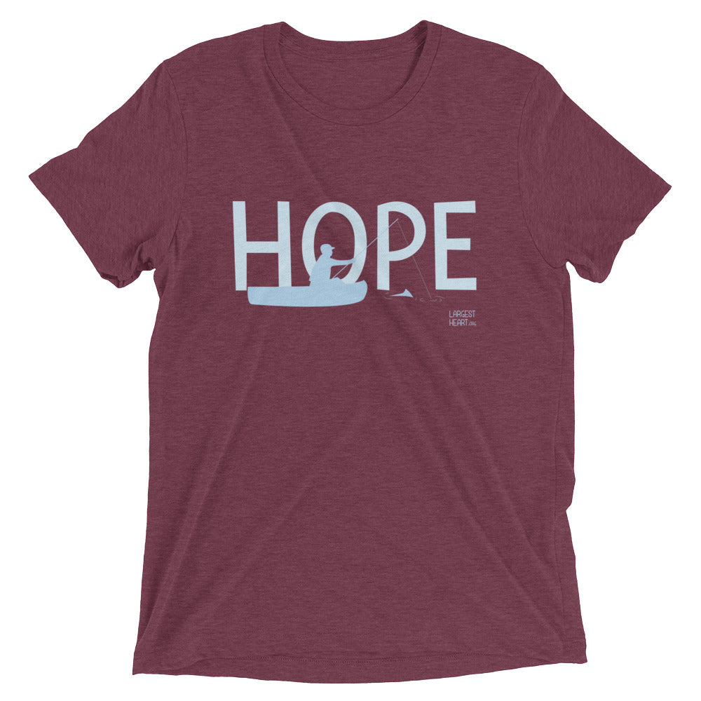 Triblend Short Sleeve T-shirt - Hope Canoe