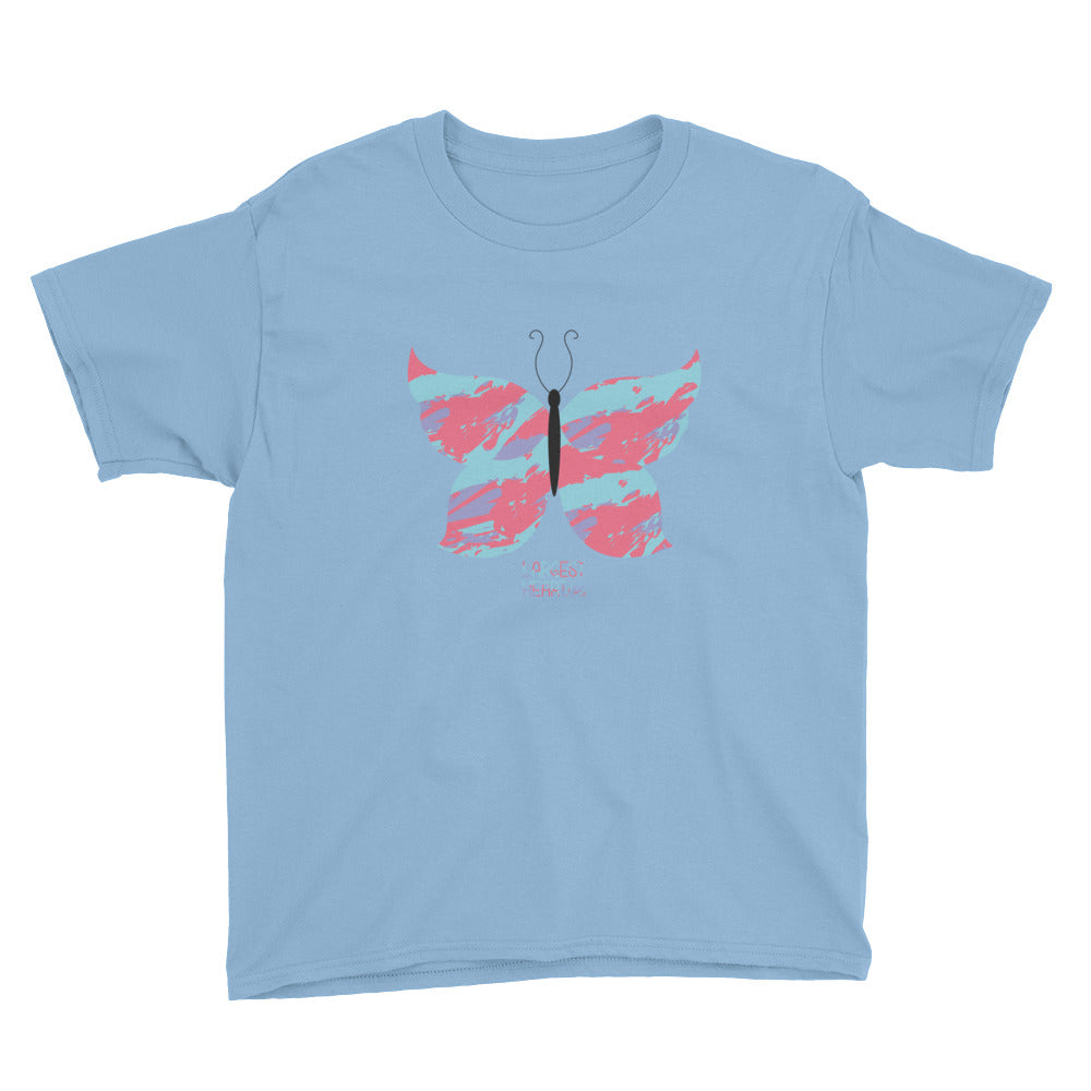 Youth Short Sleeve T-Shirt - Butterfly