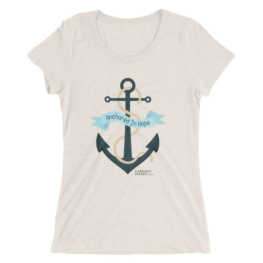Ladies' short sleeve t-shirt - Anchored