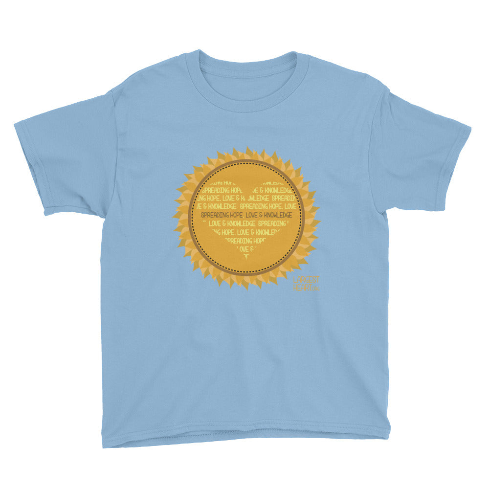 Youth Short Sleeve T-Shirt - Sunflower