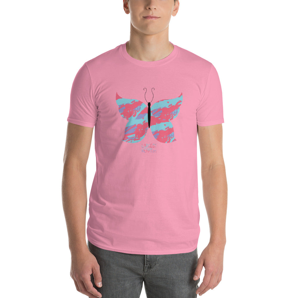 Men's Short Sleeve T-Shirt - Butterfly