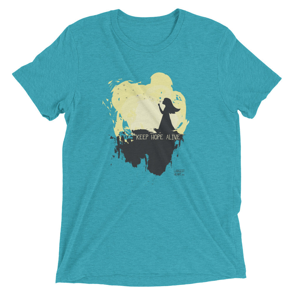 Triblend Short Sleeve T-shirt - Keep Hope Alive