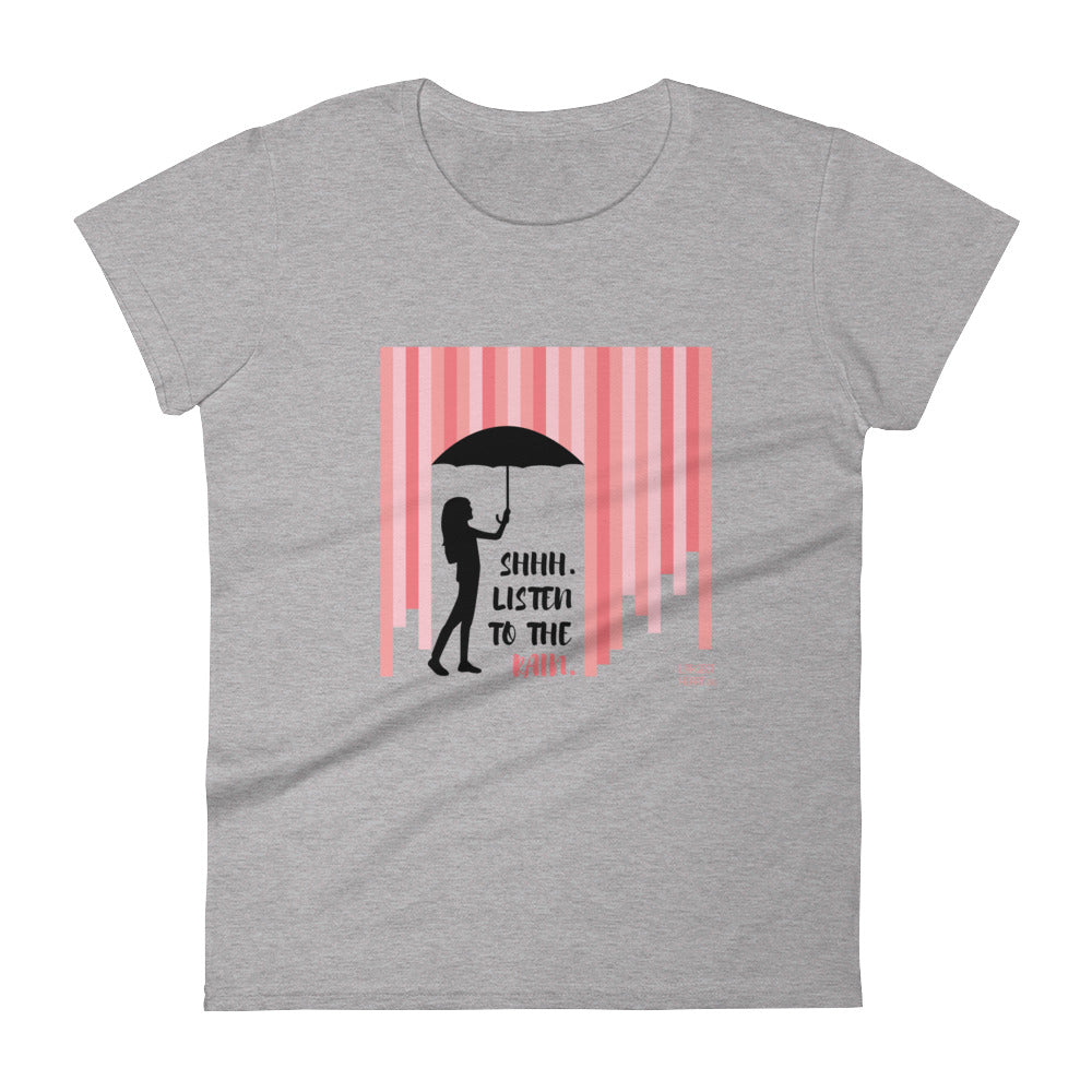 Women's Short Sleeve T-shirt - Rain