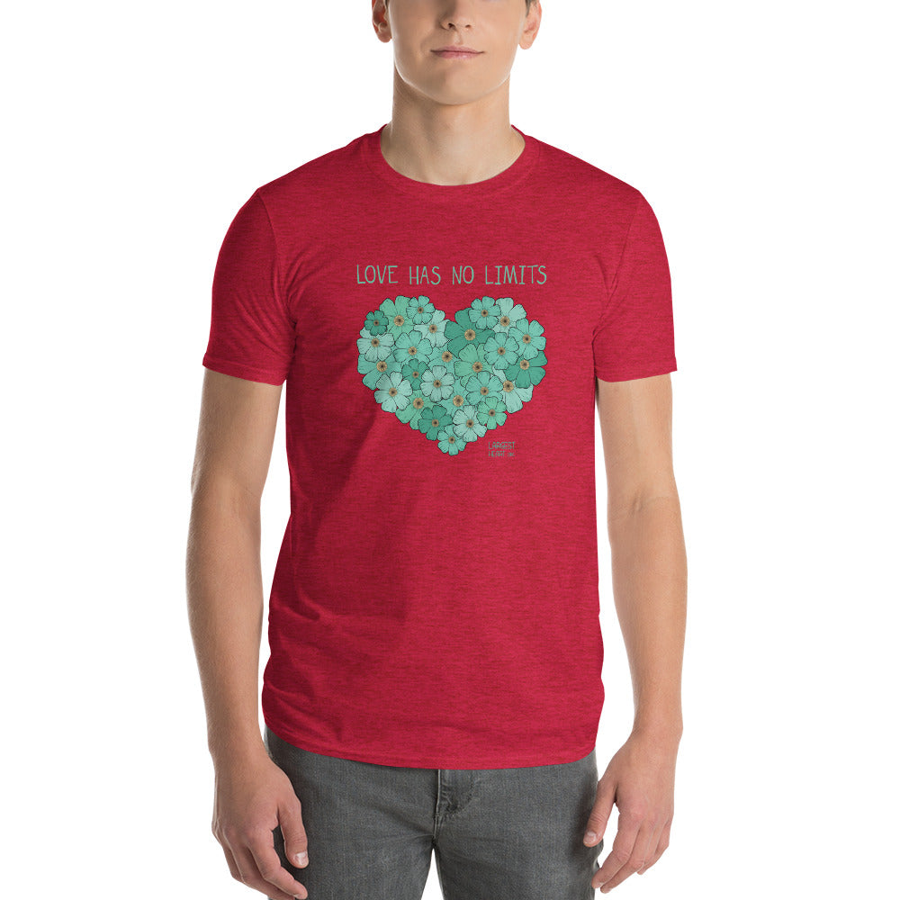 Men's Short Sleeve T-Shirt - Flower