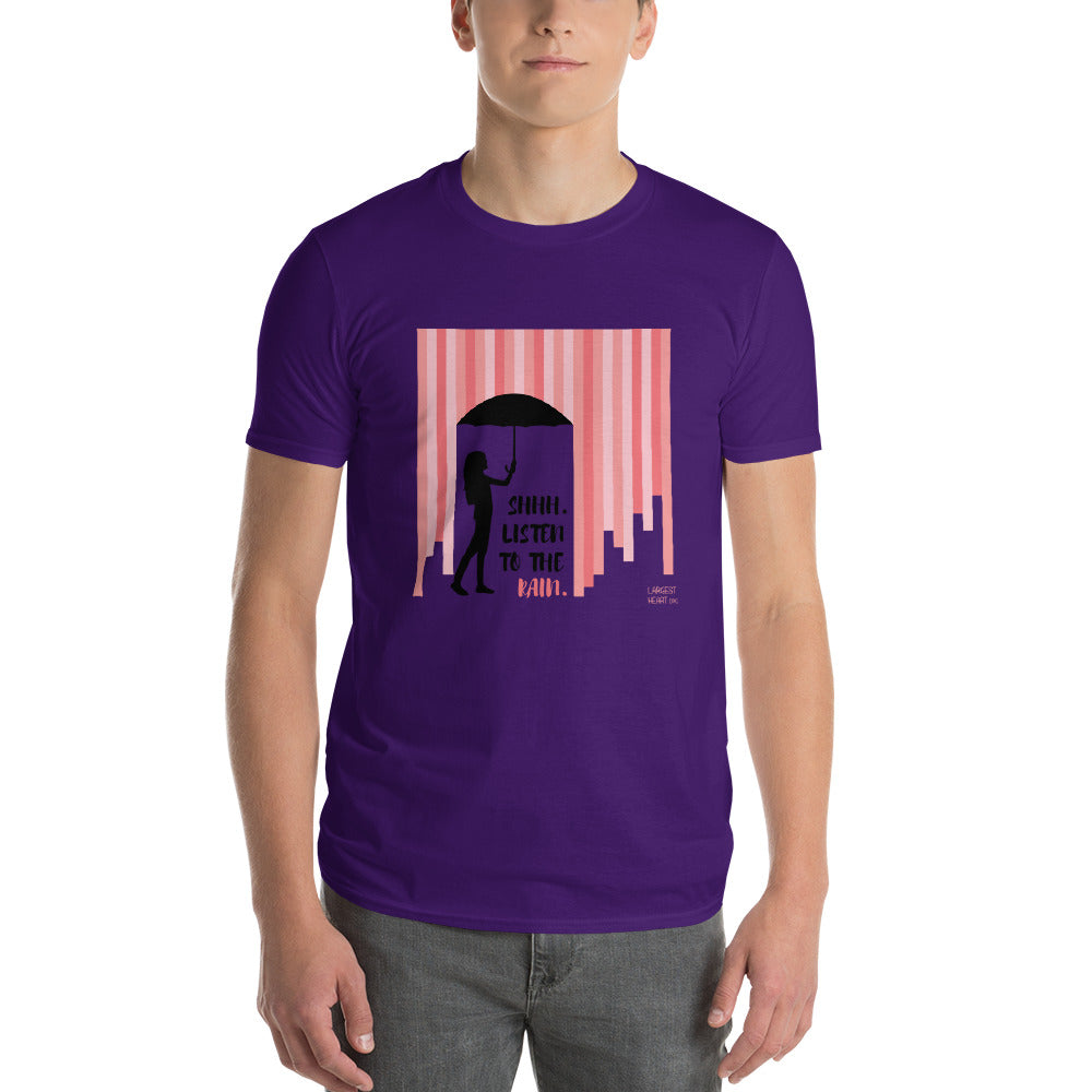Men's Short Sleeve T-Shirt - Rain