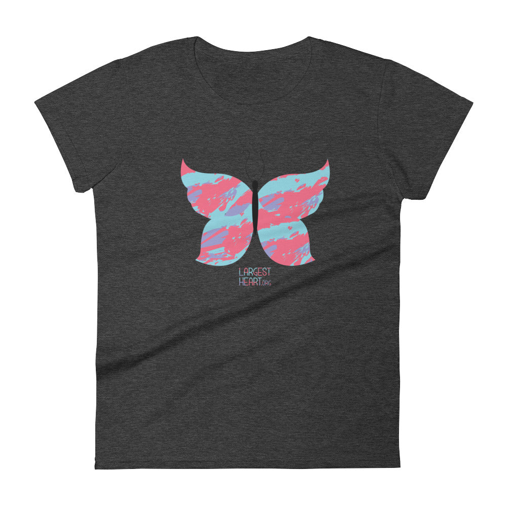 Women's Short Sleeve T-shirt - Butterfly