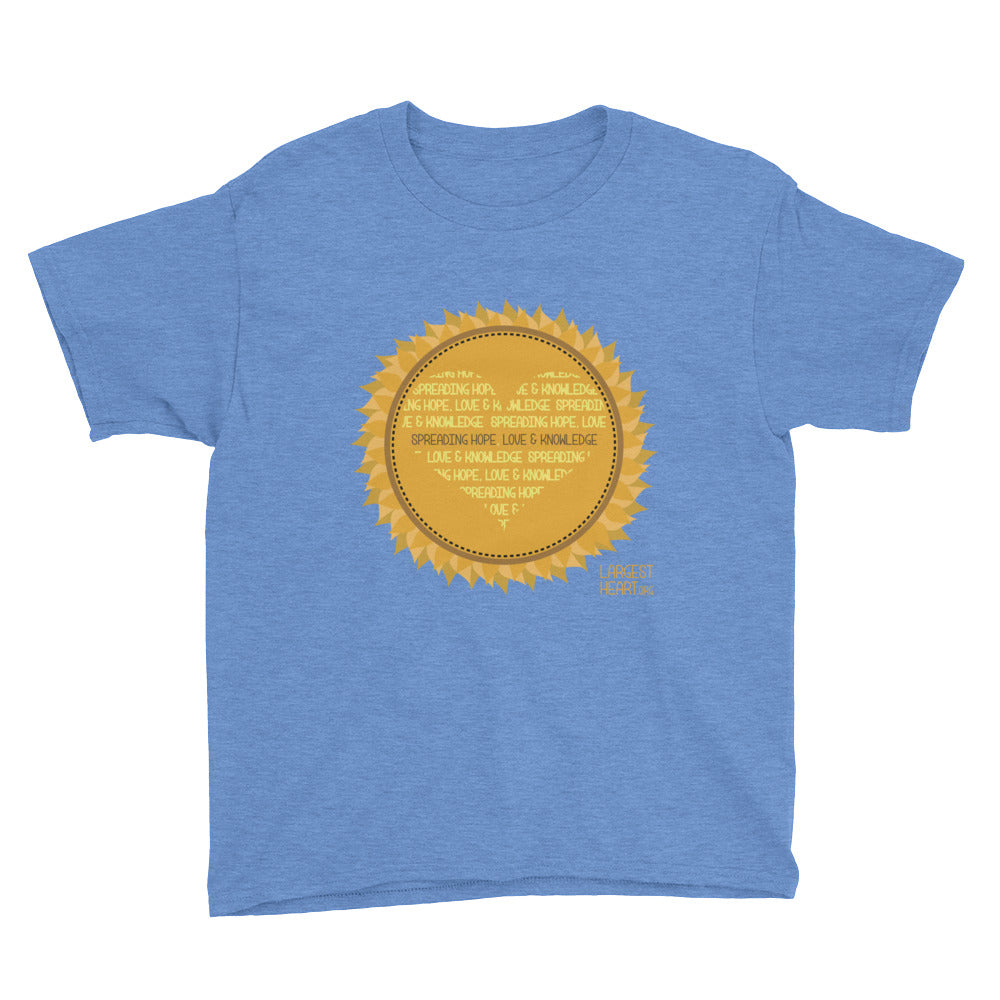 Youth Short Sleeve T-Shirt - Sunflower