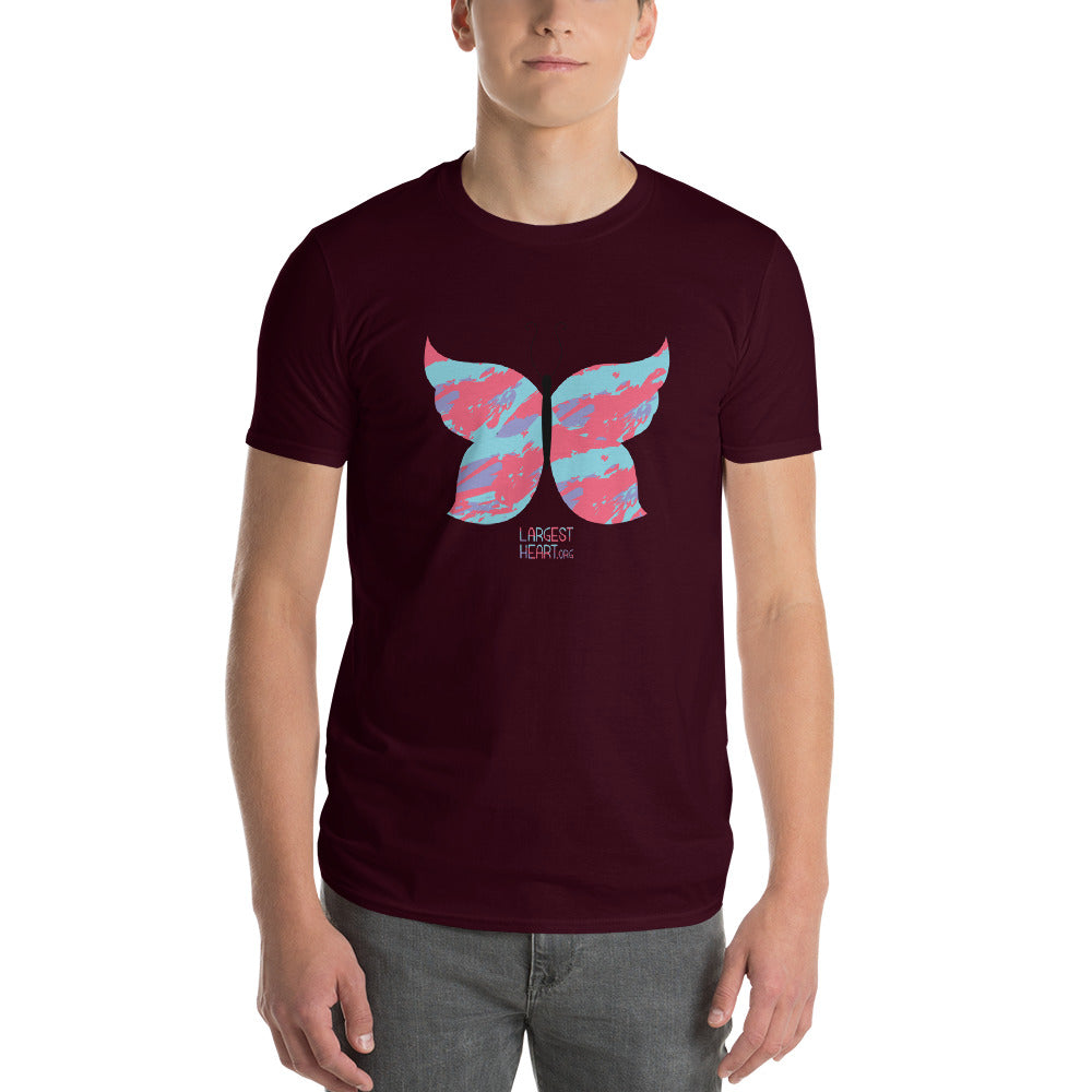 Men's Short Sleeve T-Shirt - Butterfly
