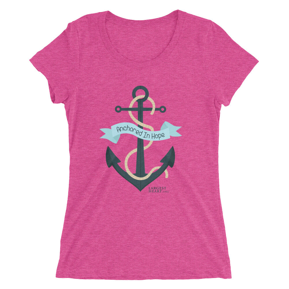 Ladies' short sleeve t-shirt - Anchored