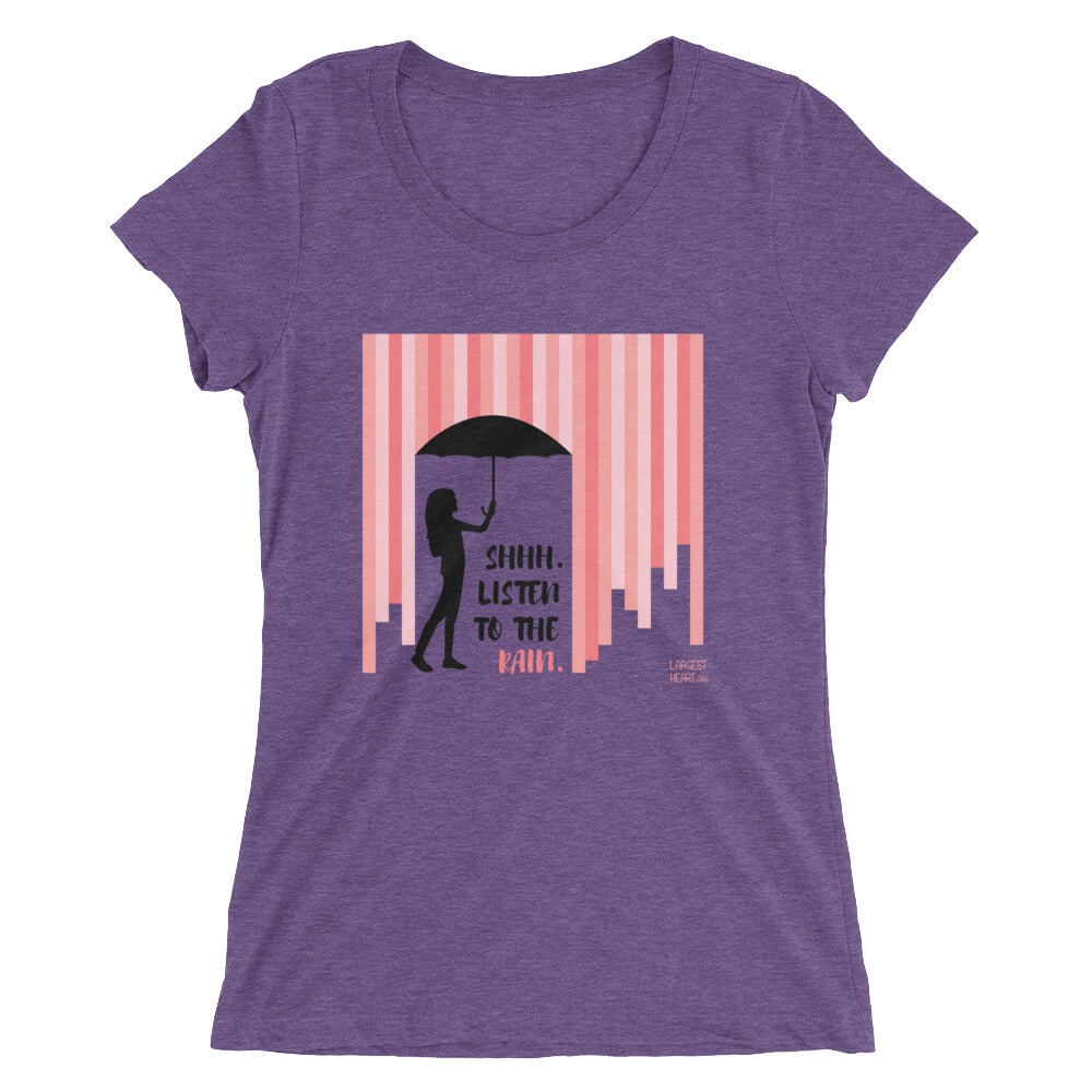 Ladies' short sleeve t-shirt - Rain