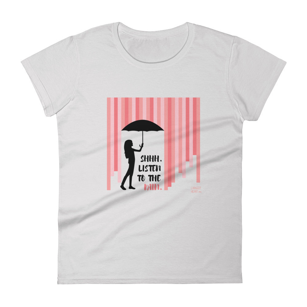 Women's Short Sleeve T-shirt - Rain
