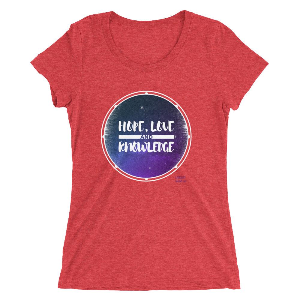 Ladies' short sleeve t-shirt - HLK Space