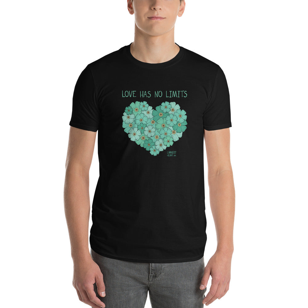 Men's Short Sleeve T-Shirt - Flower