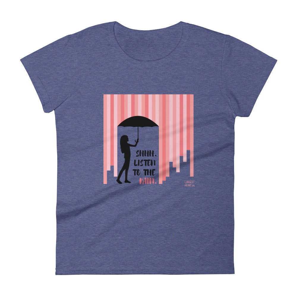 Women's Short Sleeve T-shirt - Rain