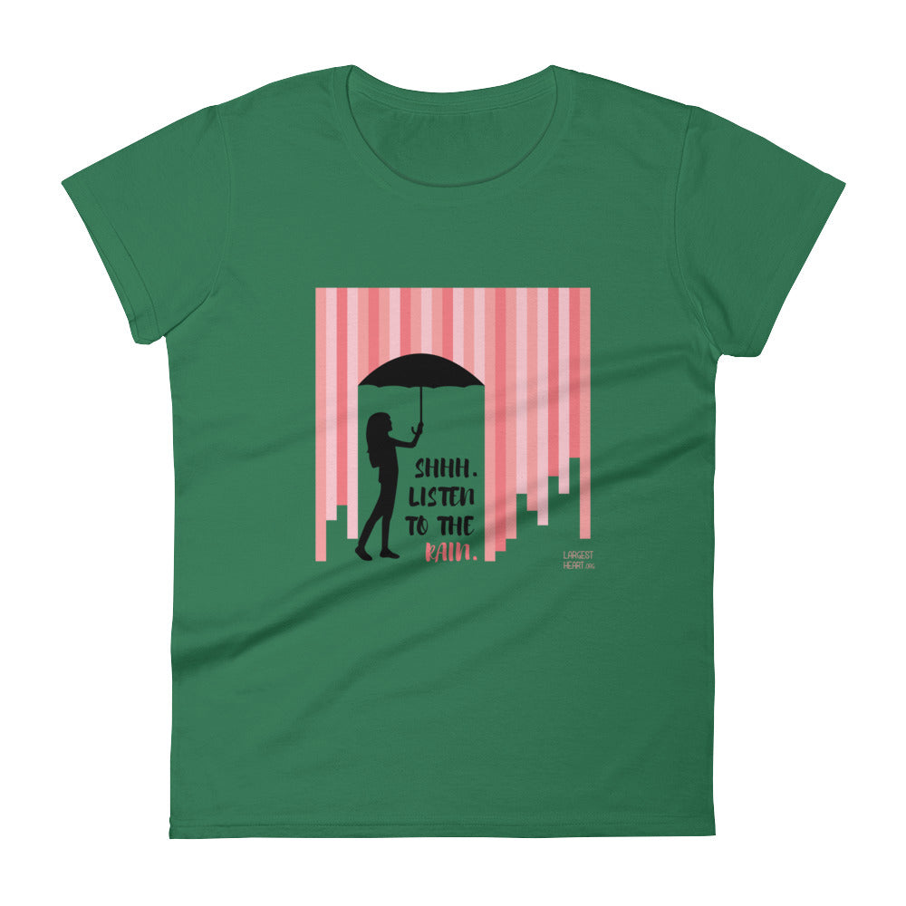 Women's Short Sleeve T-shirt - Rain