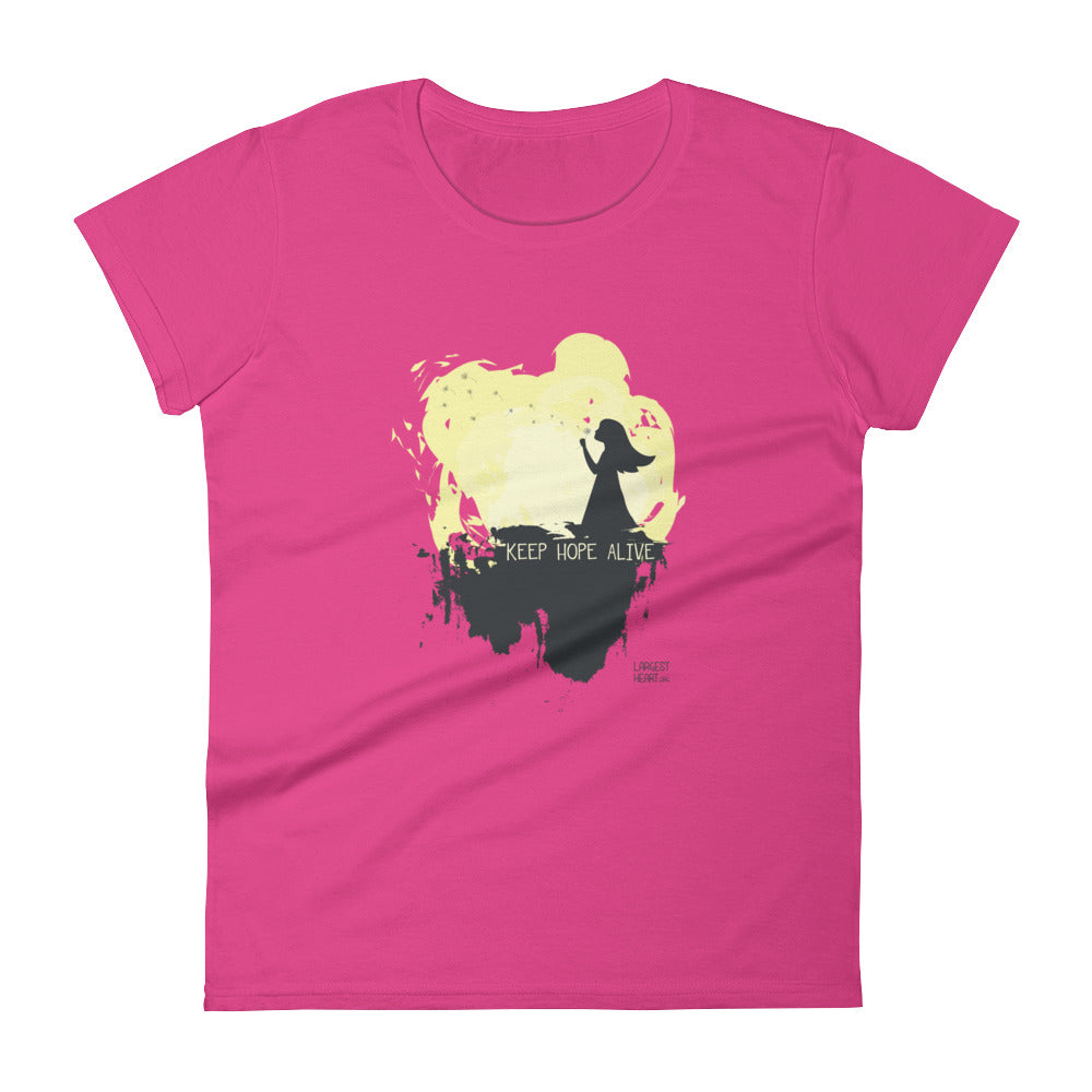 Women's Short Sleeve T-shirt - Keep Hope Alive
